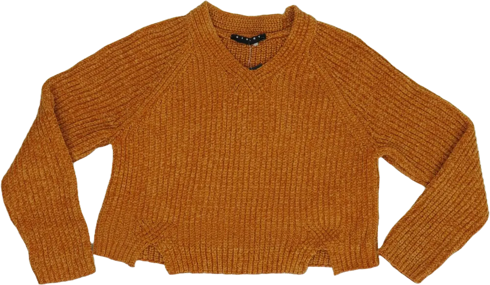 Sárga (narancs) Sisley Kötött pulcsi EU 110 / UK 5 év / US 5 év/XS