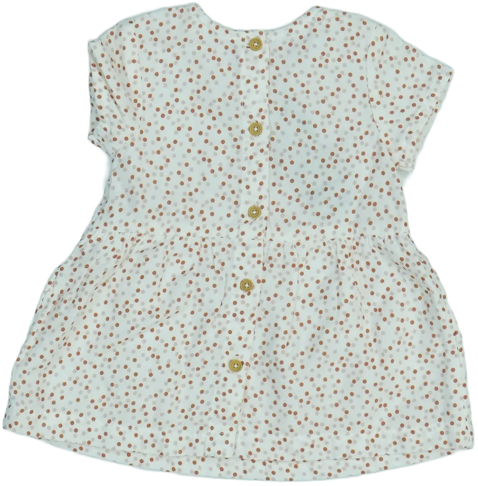 Fehér Benetton Ruha EU 68 / UK 3-6 hónap / US 3-6 hónap