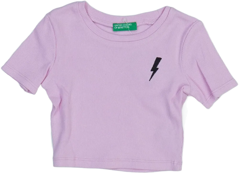 Rózsaszín Benetton Póló EU 92 / UK 2 év / US 2T