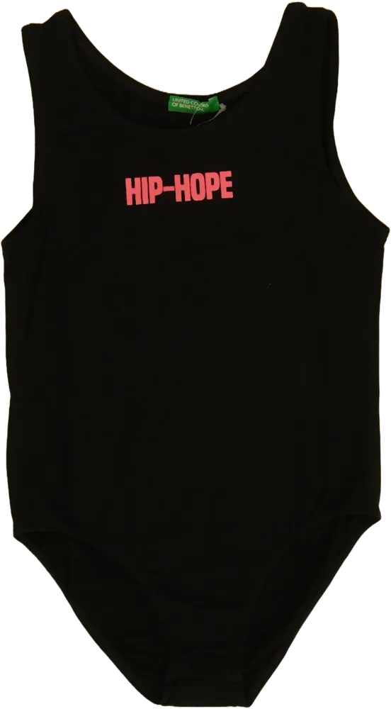 Fekete Benetton Tornadressz EU 122 / UK 7 év / US 7 év/M