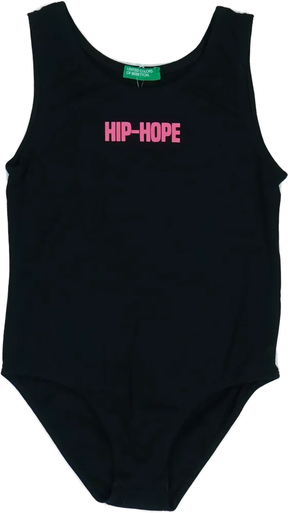 Fekete Benetton Tornadressz EU 128 / UK 8 év / US 8 év/M