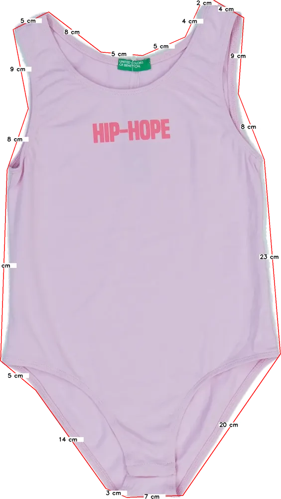 Rózsaszín Benetton Tornadressz EU 152 / UK 12 év / US 12 év/L