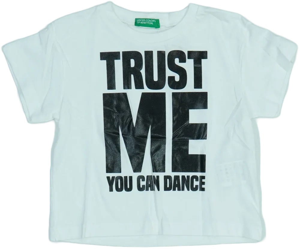 Fehér Benetton Póló EU 92 / UK 2 év / US 2T