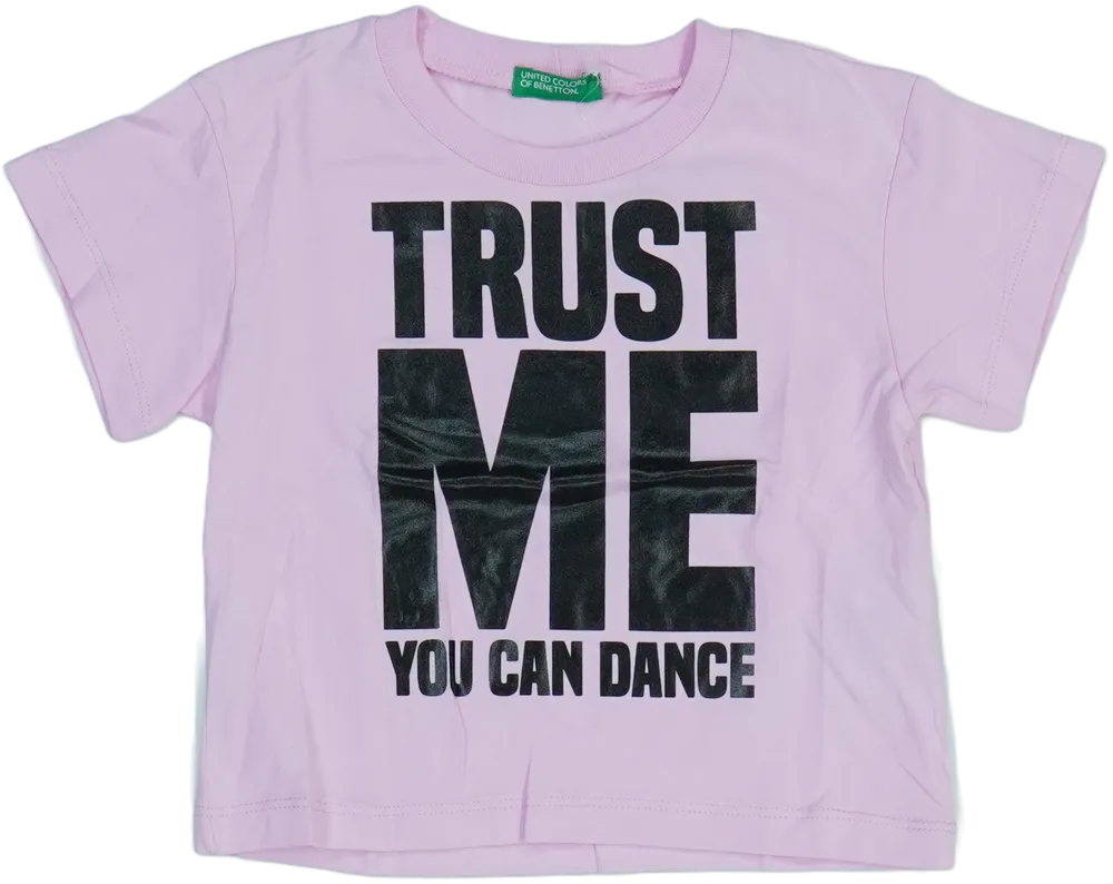 Rózsaszín Benetton Póló EU 92 / UK 2 év / US 2T