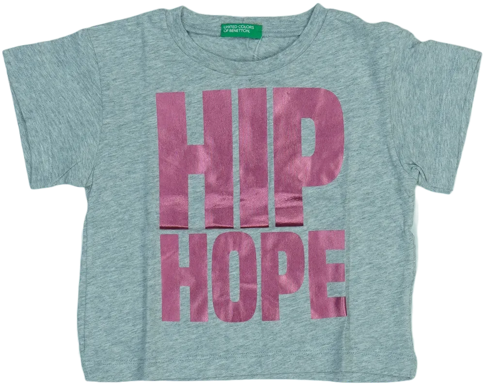 Szürke Benetton Póló EU 92 / UK 2 év / US 2T