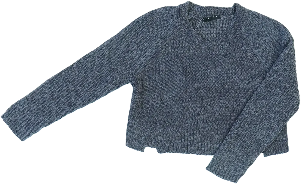 Szürke Sisley Kötött pulcsi EU 128 / UK 8 év / US 8 év/M
