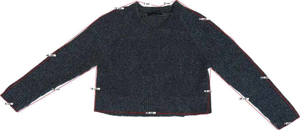 Szürke Sisley Kötött pulcsi EU 110 / UK 5 év / US 5 év/XS