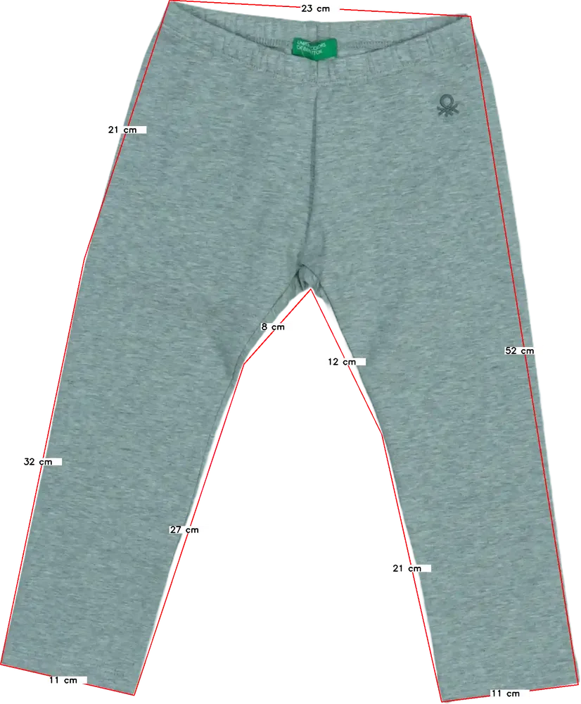 Szürke Benetton Leggings EU 98 / UK 3 év / US 3T