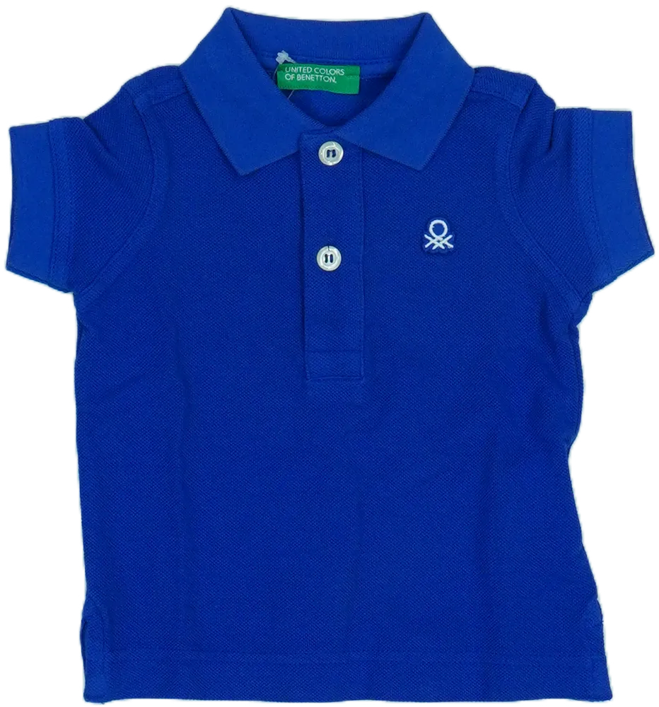 Sárga Benetton Galléros póló EU 68 / UK 3-6 hónap / US 3-6 hónap