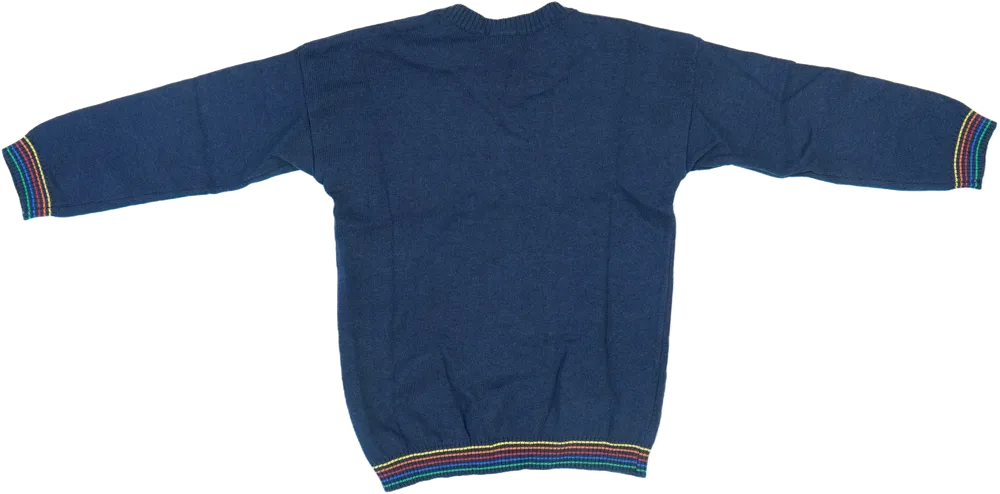 Kék Benetton Pulóver EU 104 / UK 4 év / US 4T/XS