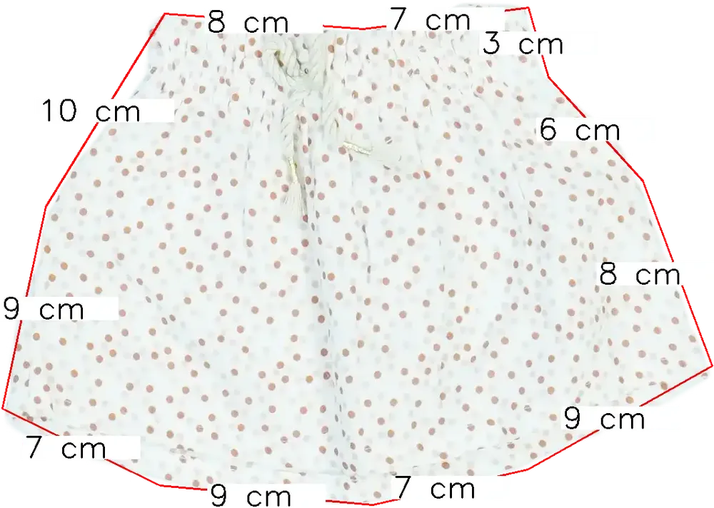 Fehér Benetton Szoknya EU 62 / UK 0-3 hónap / US 0-3 hónap