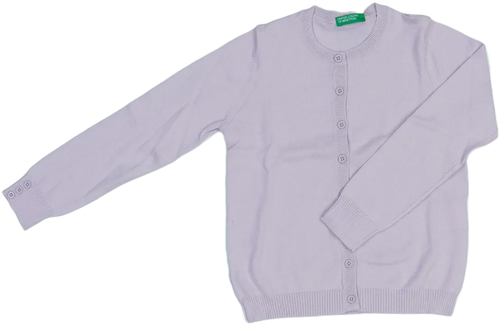 Rózsaszín Benetton Kardigán EU 110 / UK 5 év / US 5 év/XS