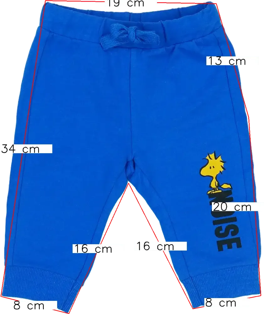 Kék Benetton Melegítőnadrág EU 68 / UK 3-6 hónap / US 3-6 hónap