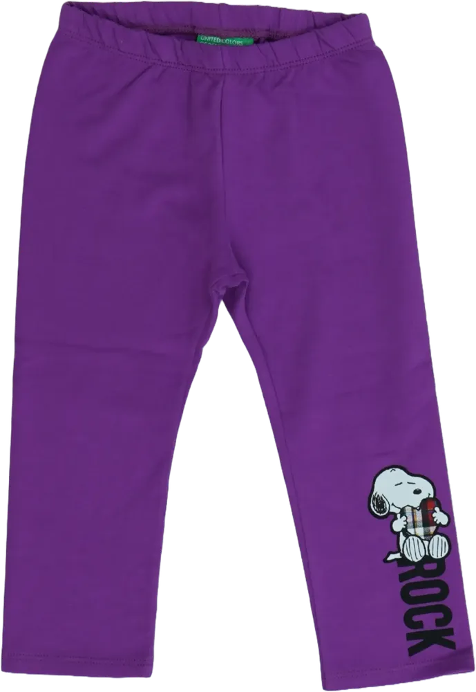 Lila Benetton Leggings EU 68 / UK 3-6 hónap / US 3-6 hónap