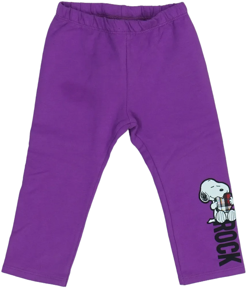 Lila Benetton Leggings EU 86 / UK 12-18 hónap / US 18 hónap