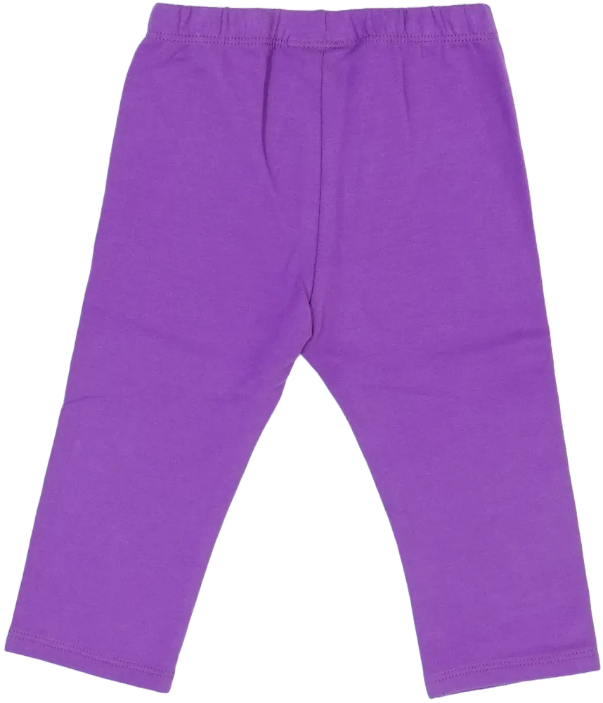 Lila Benetton Leggings EU 80 / UK 9-12 hónap / US 12 hónap