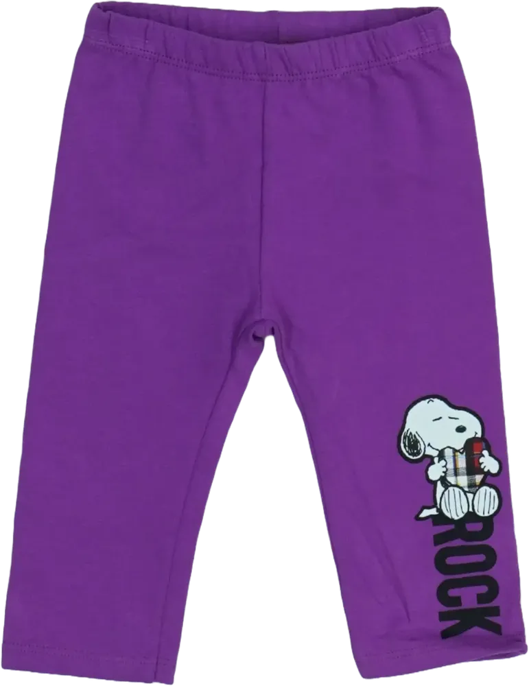 Lila Benetton Leggings EU 74 / UK 6-9 hónap / US 6-9 hónap
