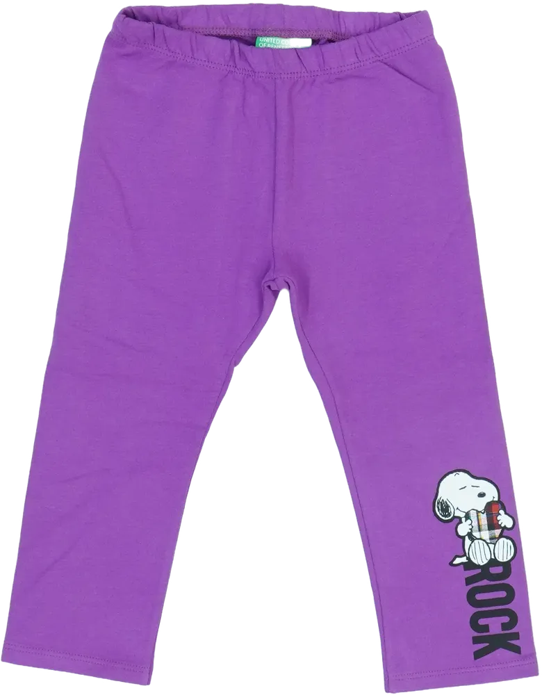 Lila Benetton Leggings EU 92 / UK 2 év / US 2T