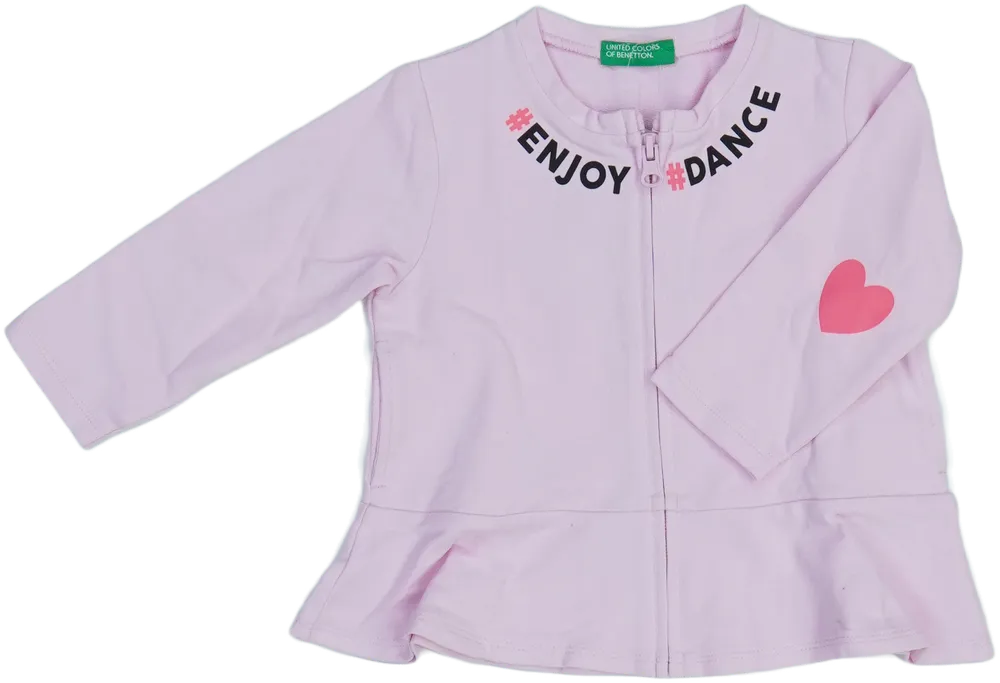 Rózsaszín Benetton Pulóver EU 80 / UK 9-12 hónap / US 12 hónap