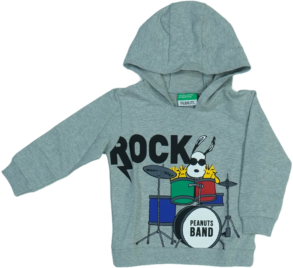 Szürke Benetton Kapucnis pulóver EU 92 / UK 2 év / US 2T