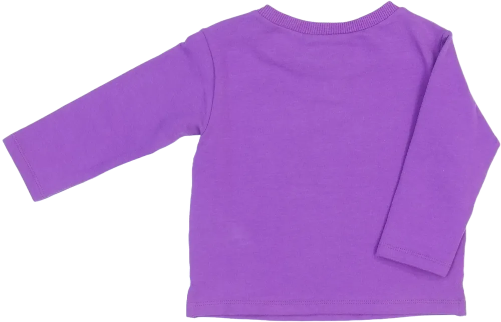 Lila Benetton Pulóver EU 74 / UK 6-9 hónap / US 6-9 hónap