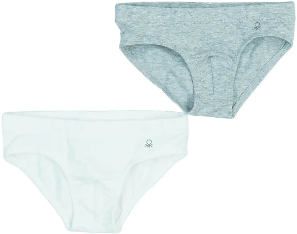 Szürke Benetton Csomag - Fiú / Férfi boxerek és alsónadrágok EU 92 / UK 2 év / US 2T