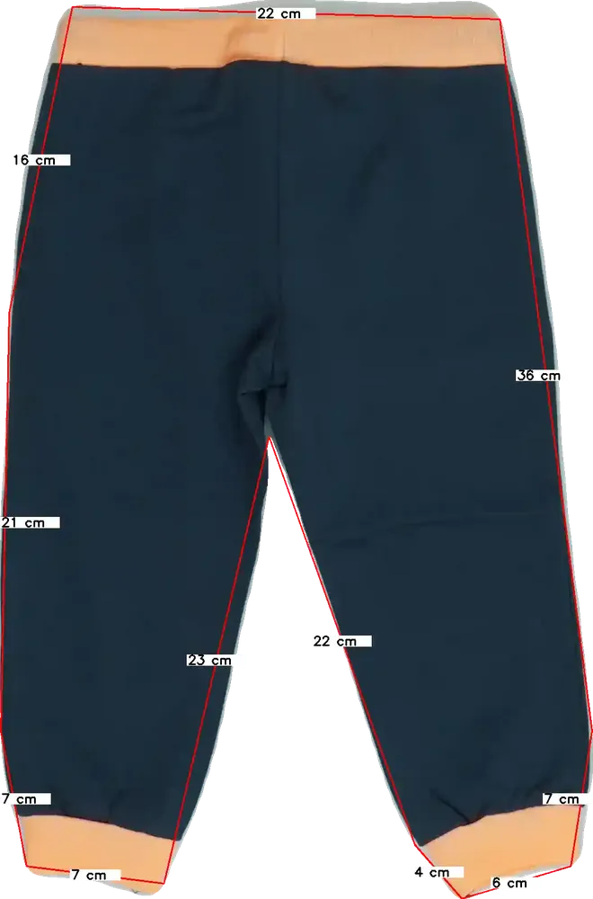 Kék Benetton Melegítőnadrág EU 86 / UK 12-18 hónap / US 18 hónap