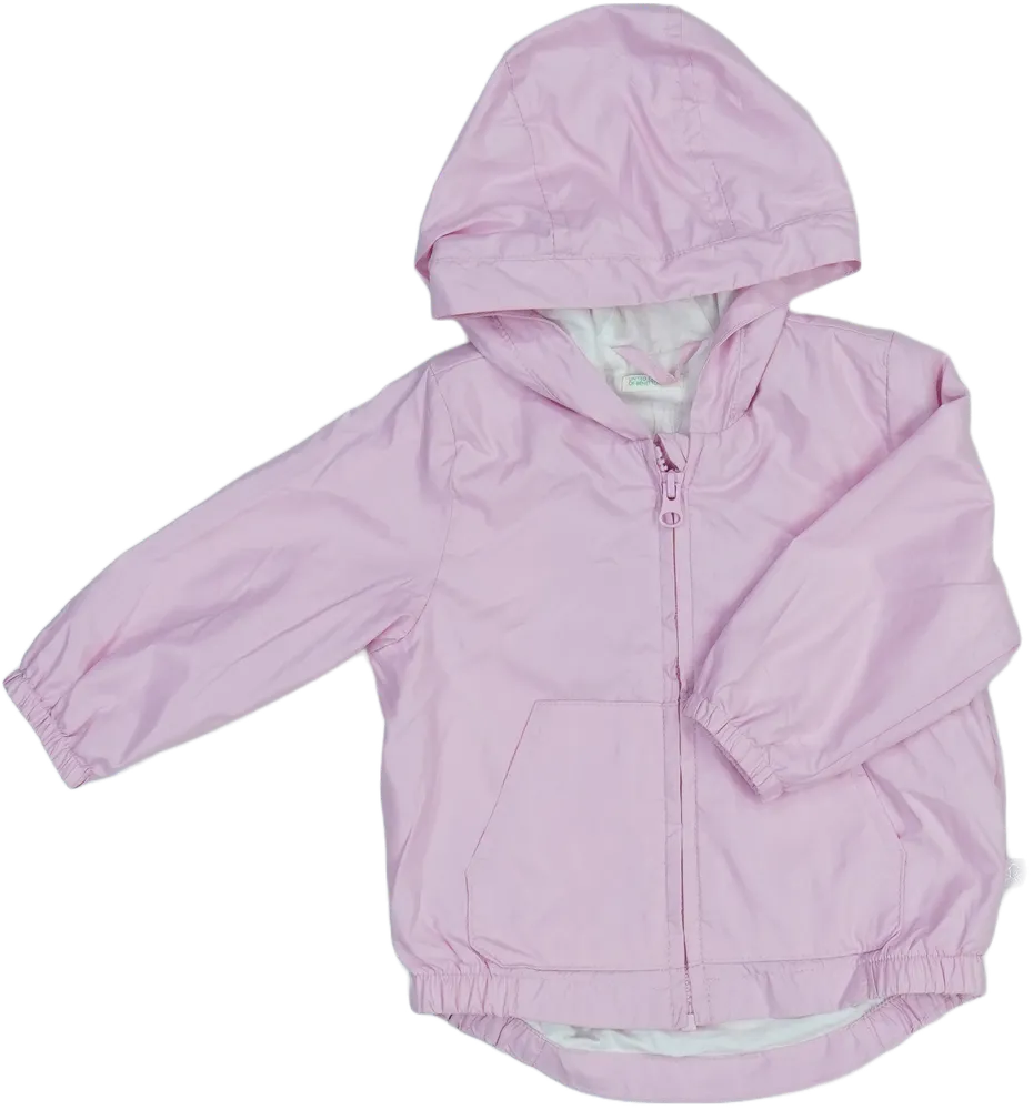 Rózsaszín Benetton Széldzseki EU 80 / UK 9-12 hónap / US 12 hónap