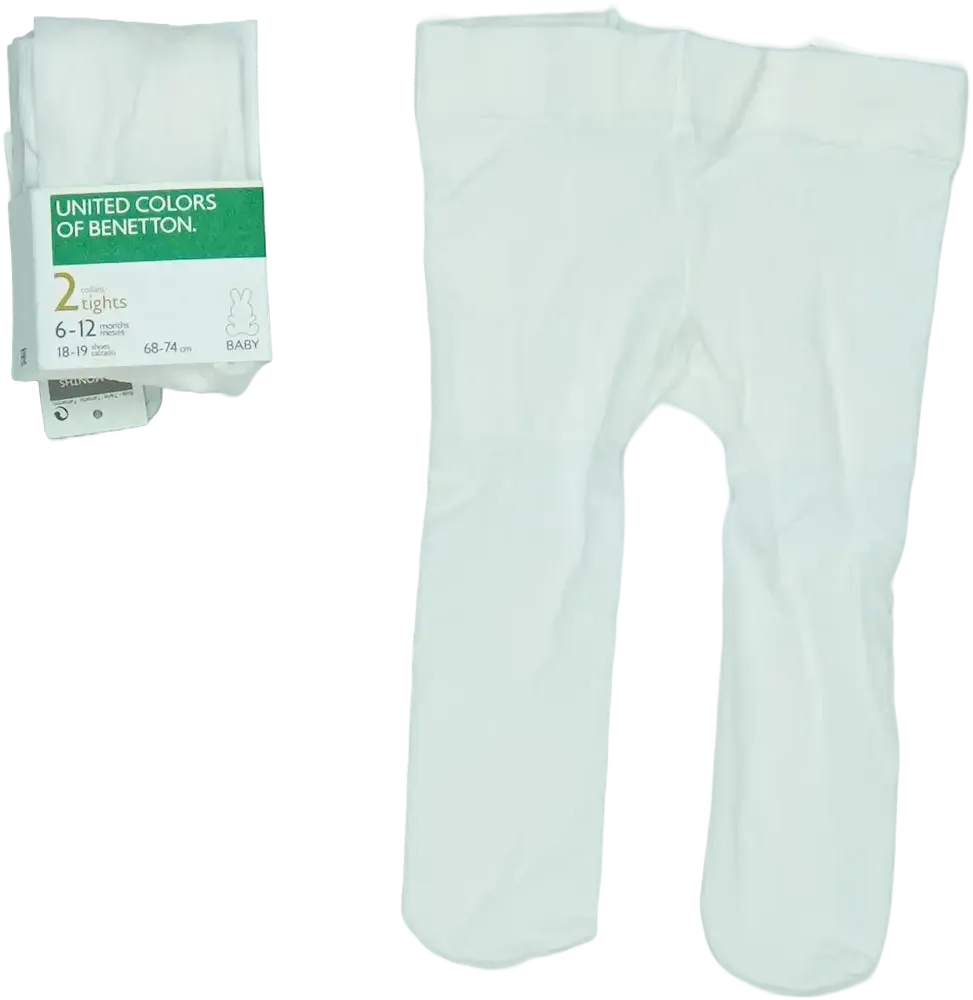 Fehér Benetton Csomag - Harisnyák EU 80 / UK 9-12 hónap / US 12 hónap