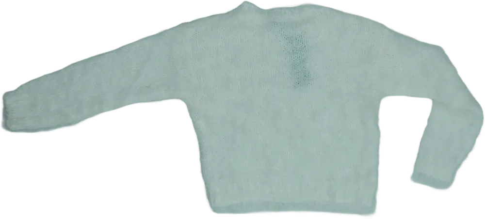 Fehér Benetton Kötött pulcsi EU 110 / UK 5 év / US 5 év/XS