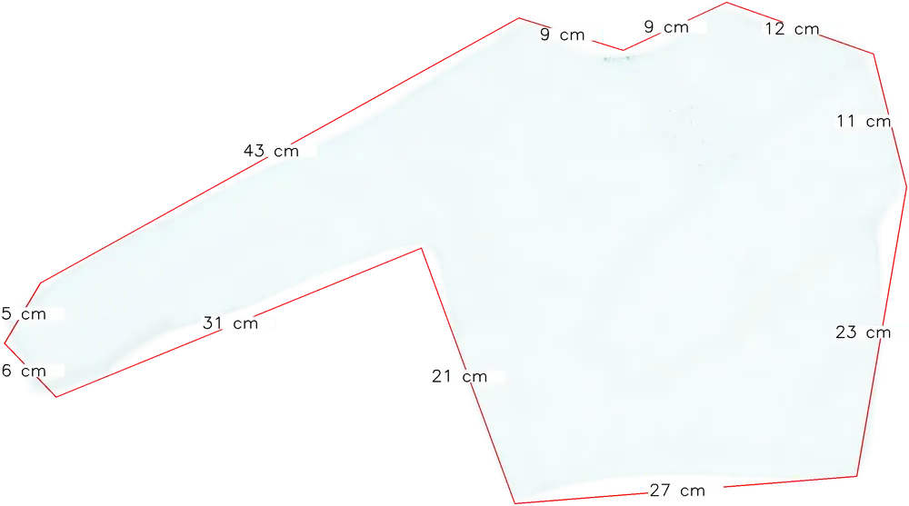 Fehér Benetton Kötött pulcsi EU 110 / UK 5 év / US 5 év/XS