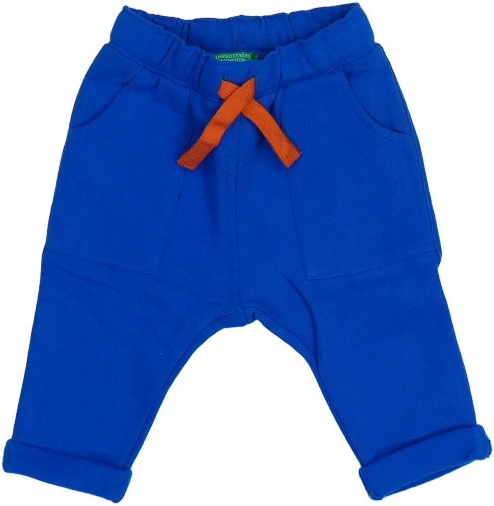 Kék Benetton Melegítőnadrág EU 80 / UK 9-12 hónap / US 12 hónap