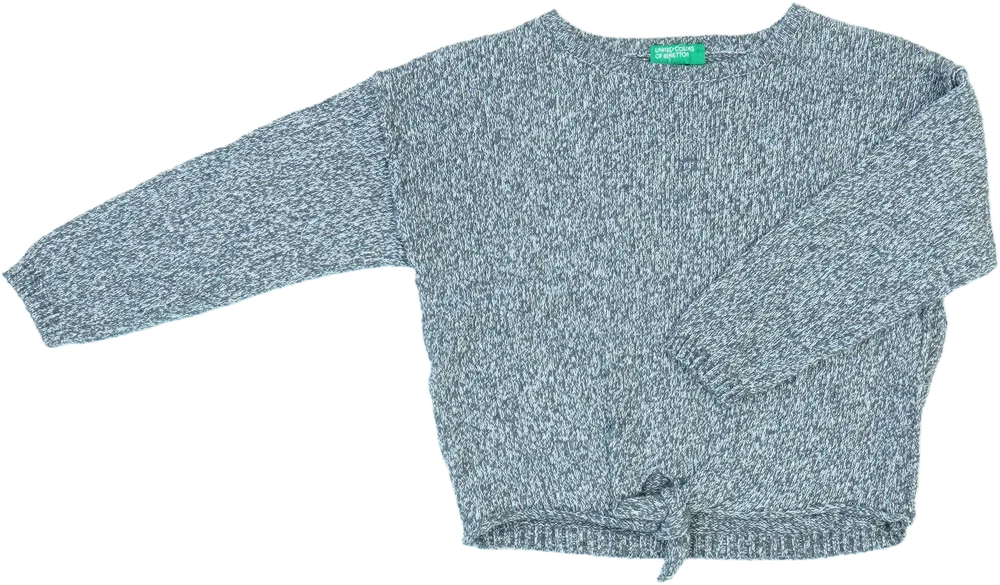 Szürke Benetton Kötött pulcsi EU 104 / UK 4 év / US 4T/XS