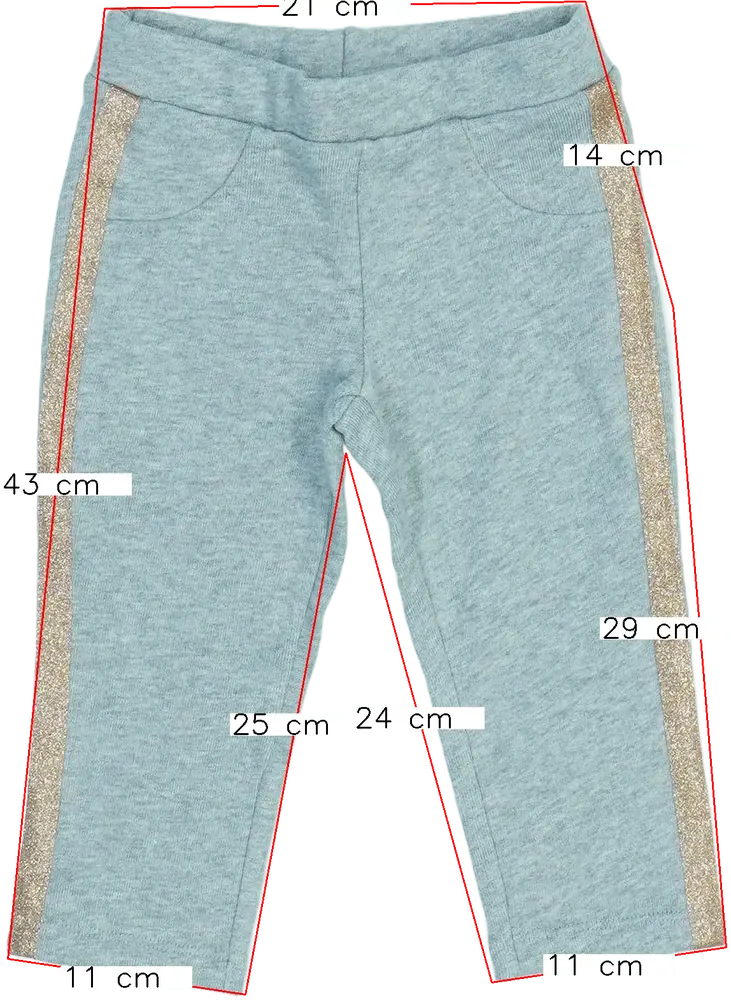 Szürke Benetton Melegítőnadrág EU 86 / UK 12-18 hónap / US 18 hónap