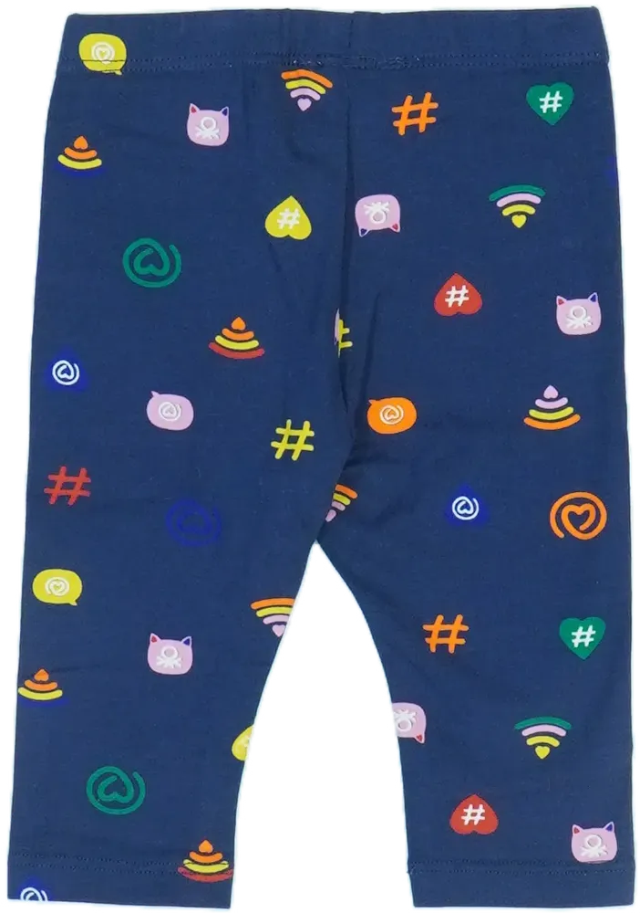 Kék Benetton Leggings EU 68 / UK 3-6 hónap / US 3-6 hónap