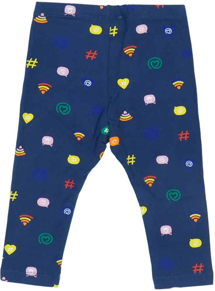 Kék Benetton Leggings EU 80 / UK 9-12 hónap / US 12 hónap