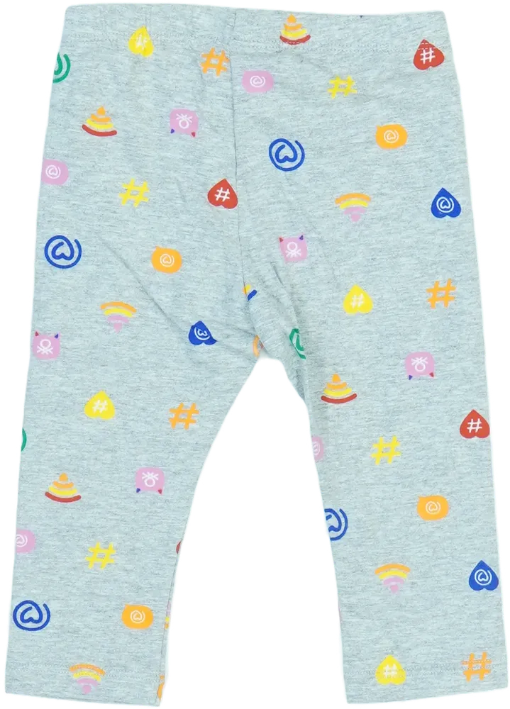 Szürke Benetton Leggings EU 80 / UK 9-12 hónap / US 12 hónap