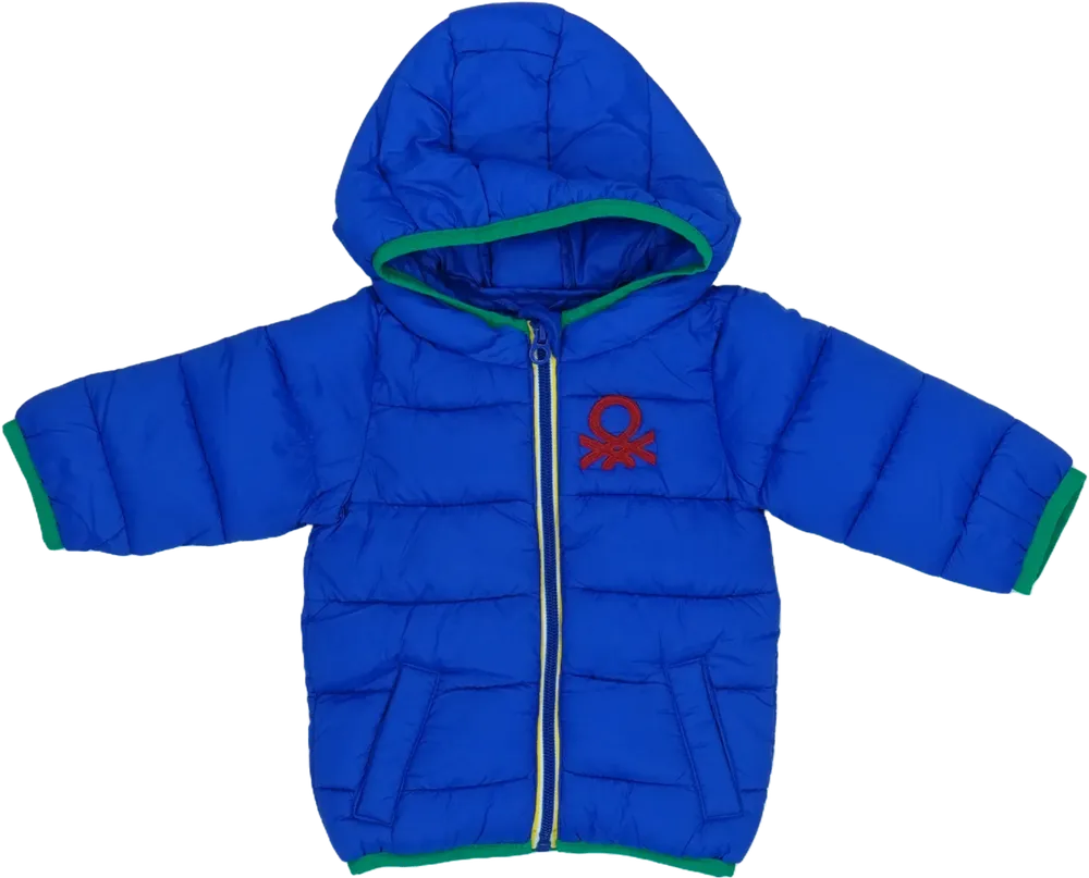 Kék Benetton Átmeneti kabát EU 62 / UK 0-3 hónap / US 0-3 hónap