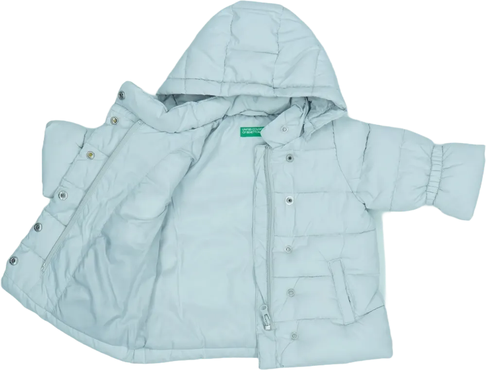 Szürke Benetton Télikabát EU 68 / UK 3-6 hónap / US 3-6 hónap