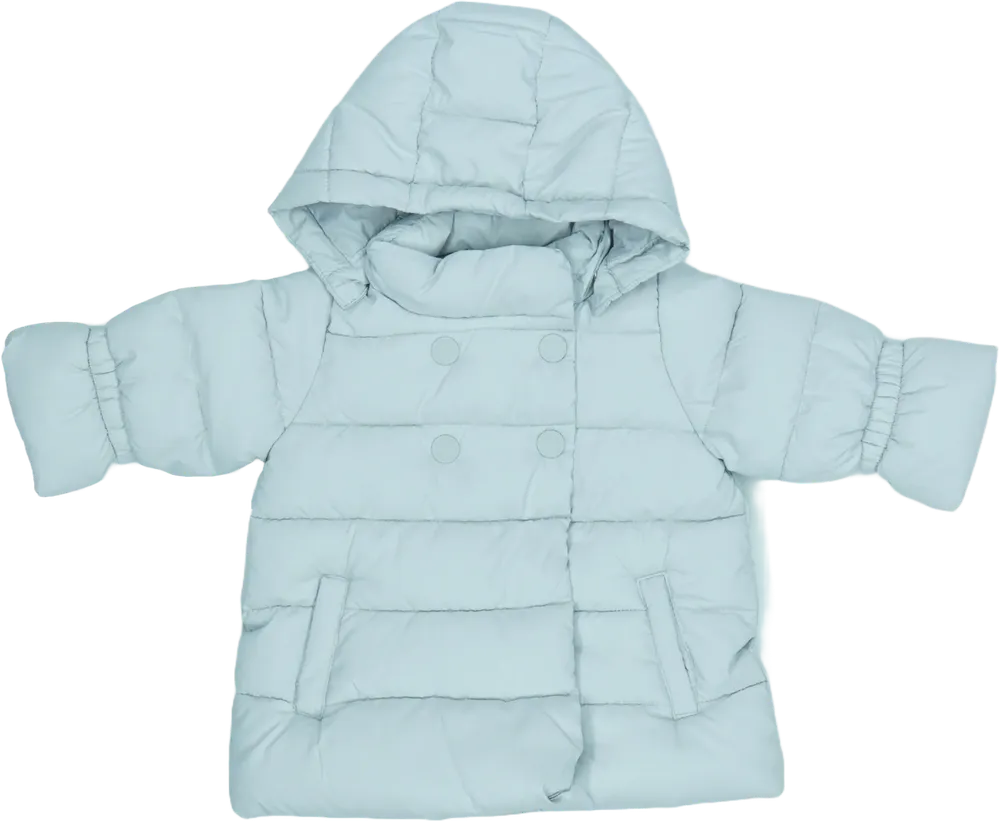 Szürke Benetton Télikabát EU 68 / UK 3-6 hónap / US 3-6 hónap