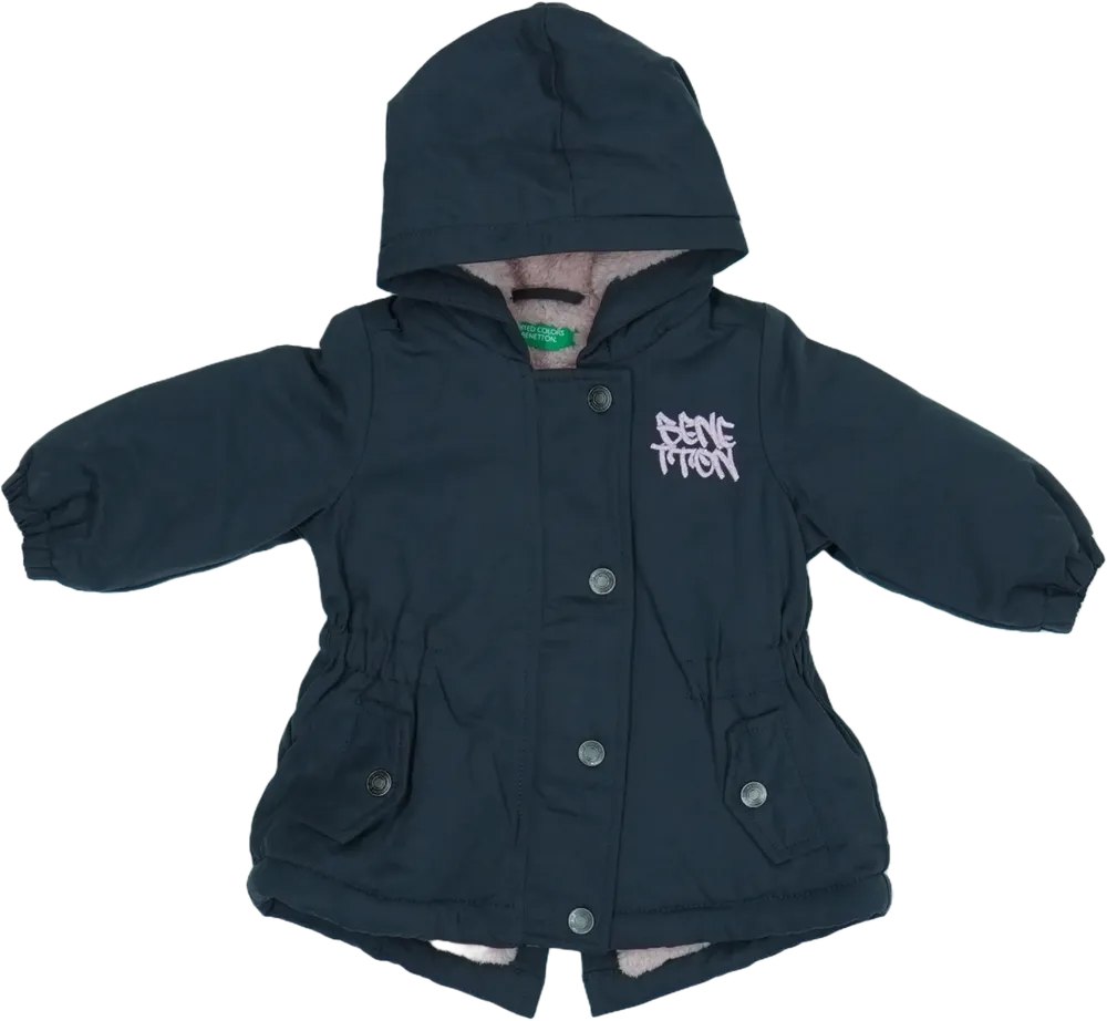 Szürke Benetton Télikabát EU 62 / UK 0-3 hónap / US 0-3 hónap