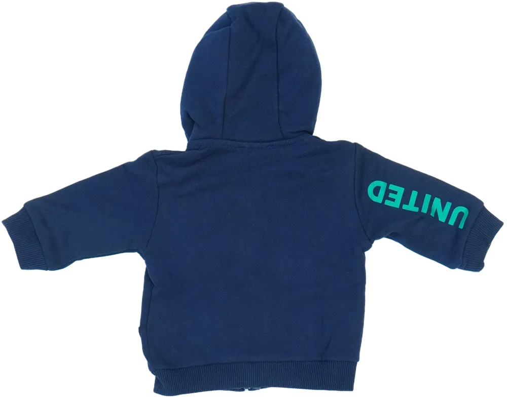 Kék Benetton Kapucnis pulóver EU 68 / UK 3-6 hónap / US 3-6 hónap