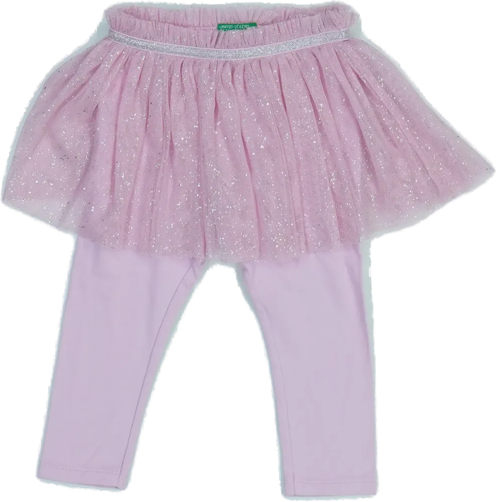 Rózsaszín Benetton Leggings EU 86 / UK 12-18 hónap / US 18 hónap