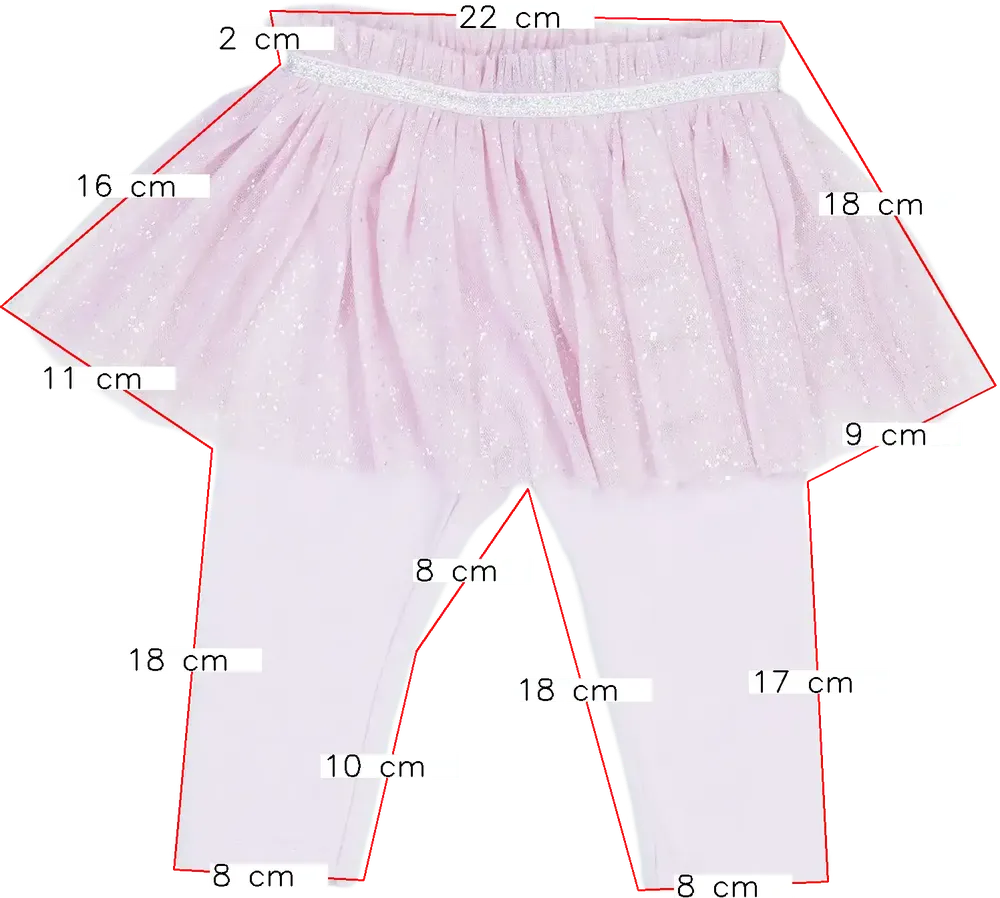 Rózsaszín Benetton Leggings EU 74 / UK 6-9 hónap / US 6-9 hónap