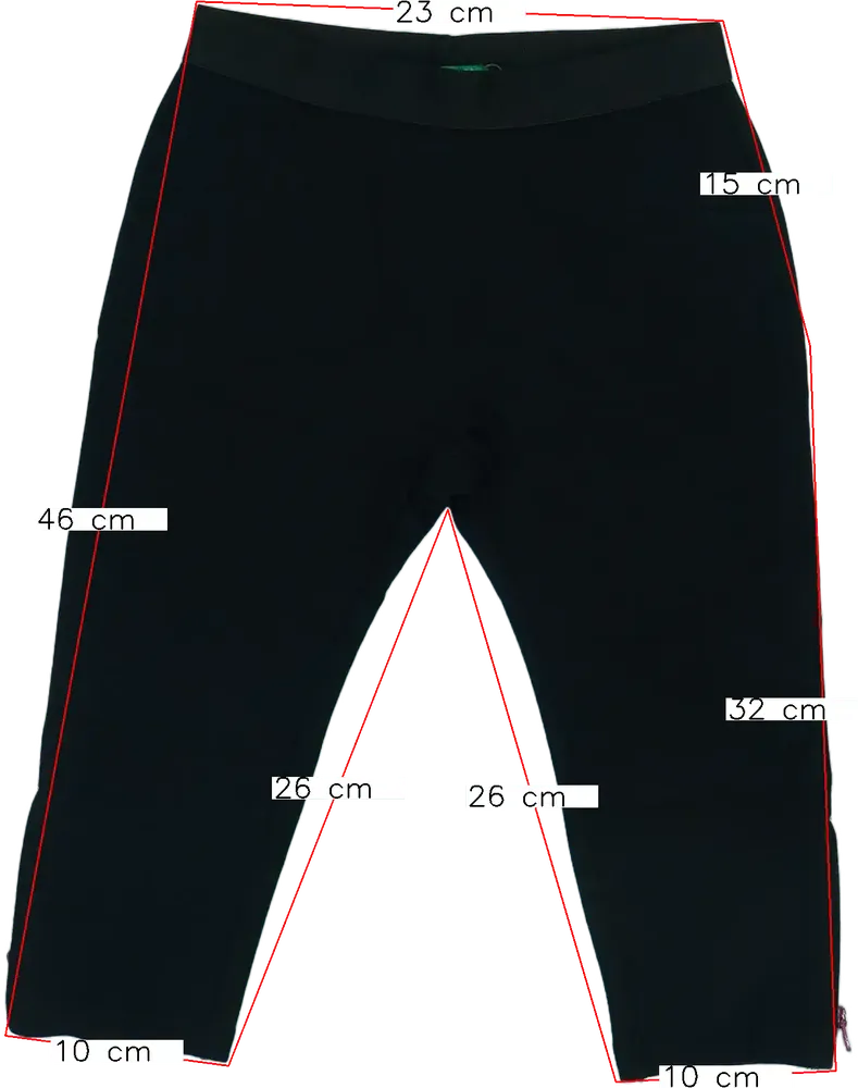 Fekete Benetton Leggings EU 92 / UK 2 év / US 2T
