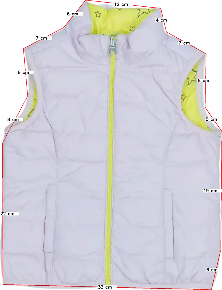 Rózsaszín Benetton Mellény EU 104 / UK 4 év / US 4T/XS