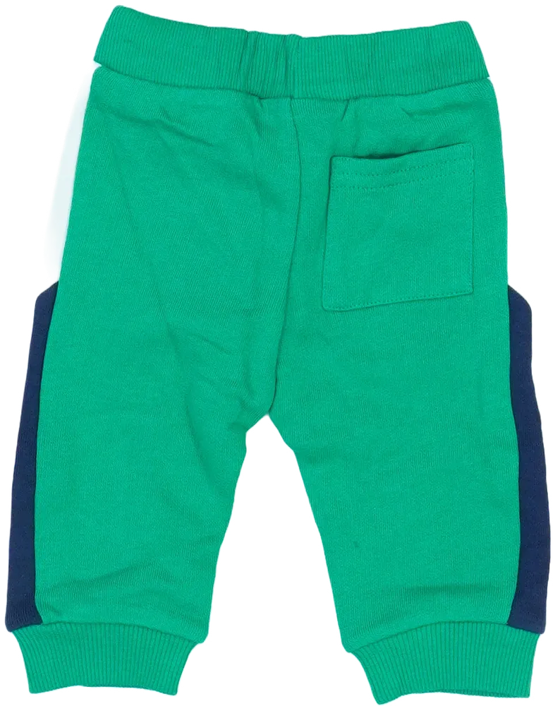 Zöld Benetton Melegítőnadrág EU 68 / UK 3-6 hónap / US 3-6 hónap