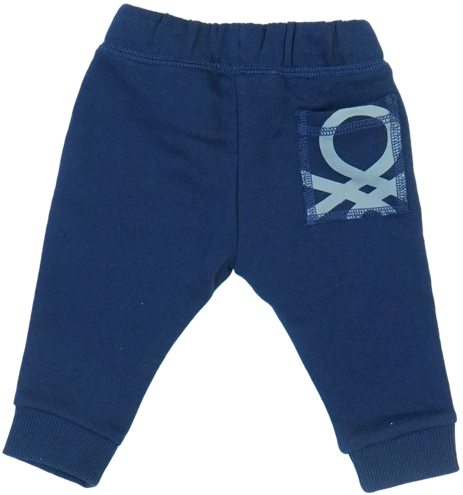 Kék Benetton Melegítőnadrág EU 68 / UK 3-6 hónap / US 3-6 hónap