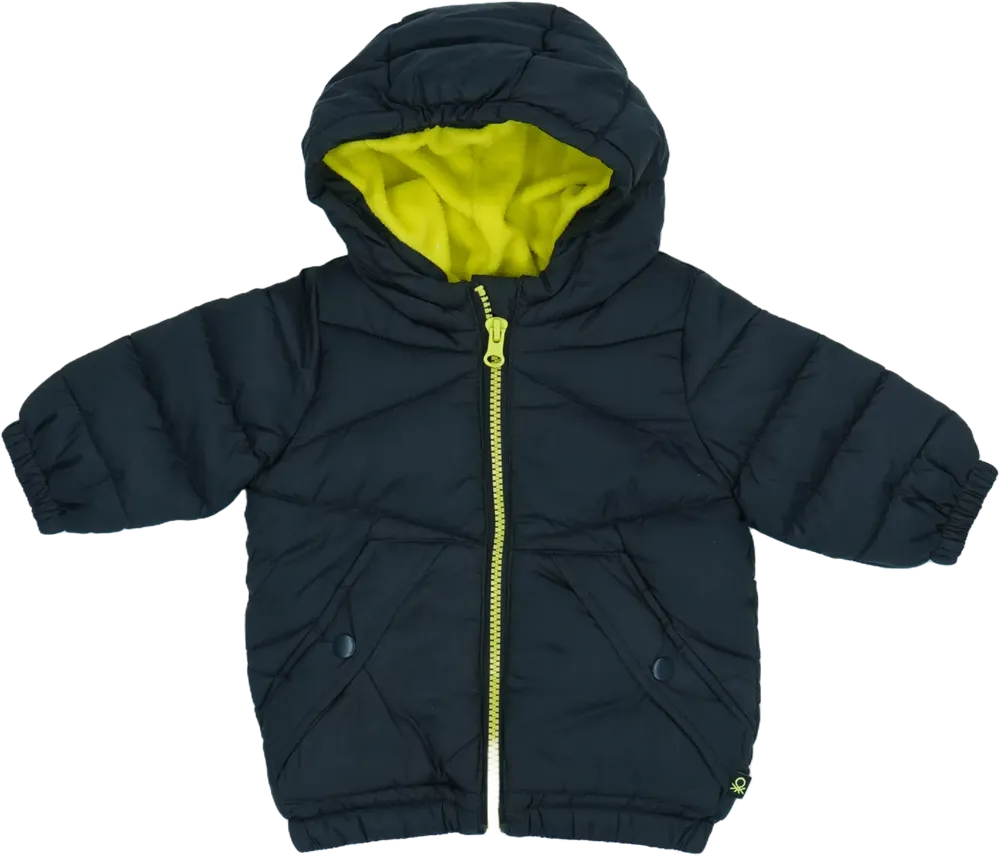 Szürke Benetton Télikabát EU 74 / UK 6-9 hónap / US 6-9 hónap