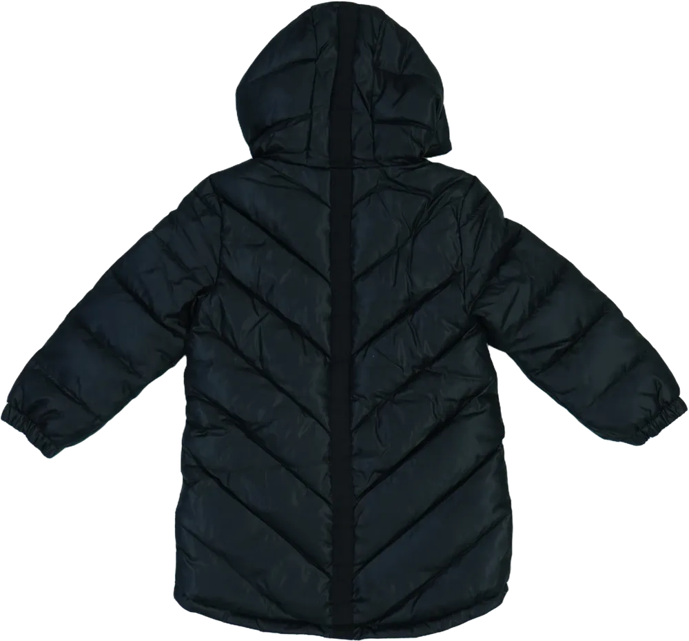 Fekete Benetton Télikabát EU 122 / UK 7 év / US 7 év/M